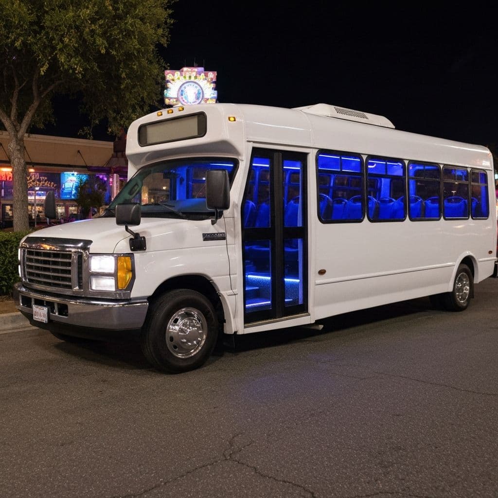 20 Passenger Party Bus - Exterior