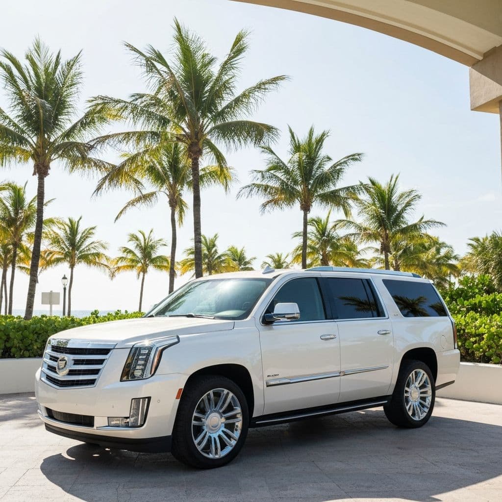 Cadillac Escalade ESV (White)