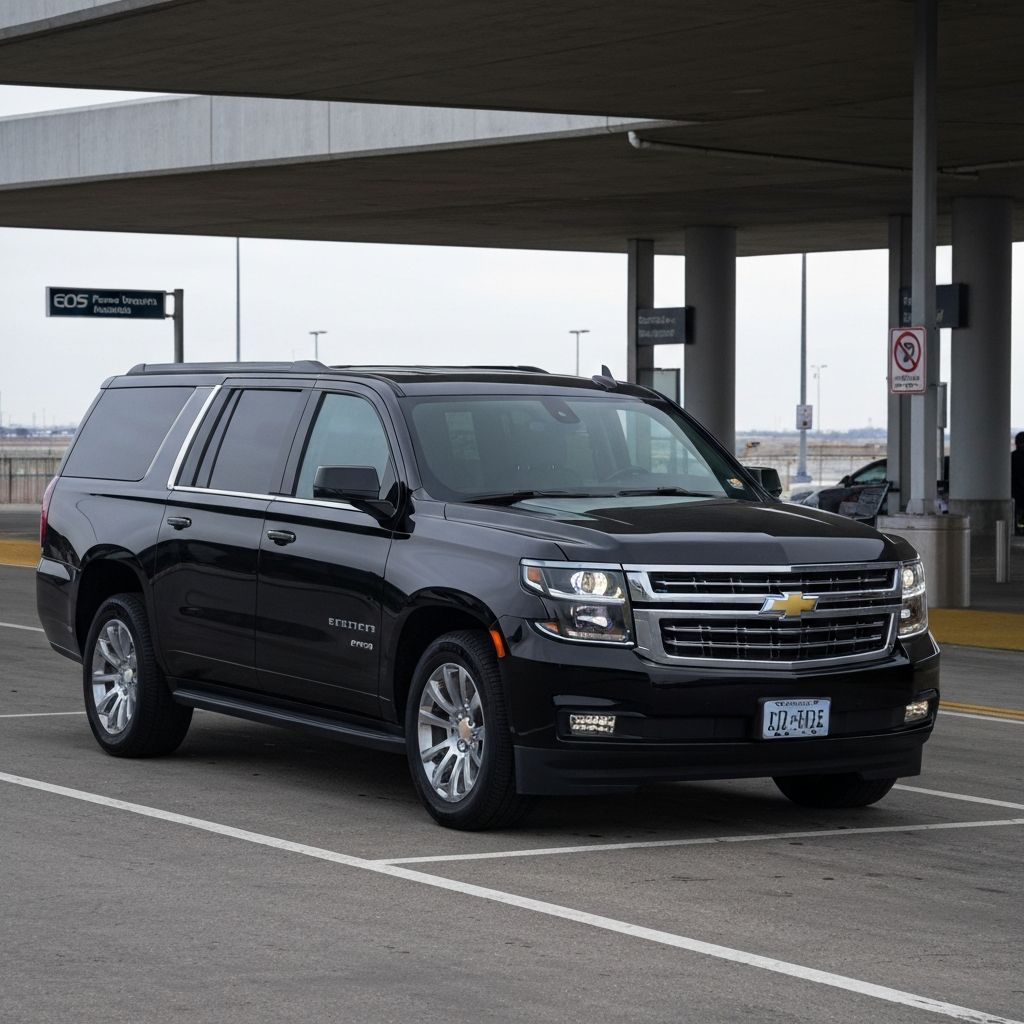 Limo service at John C. Munro Hamilton